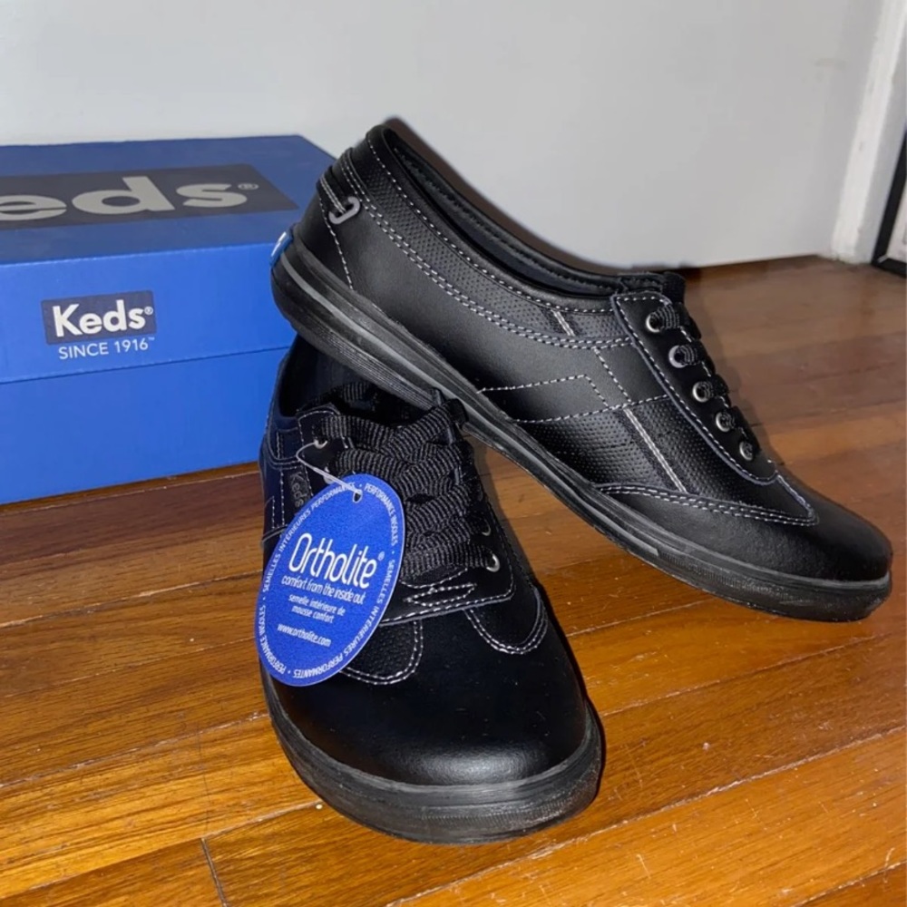 Leather Keds